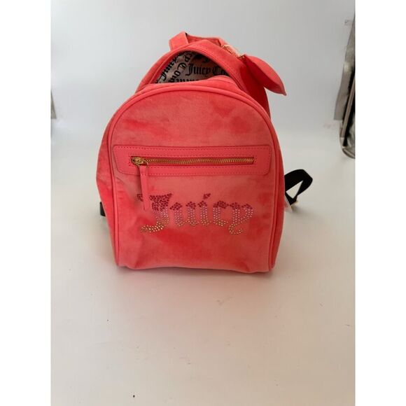 Juicy Couture Women's OS Pink Lemonade Big Spender Backpack NWT - Picture 1 of 5